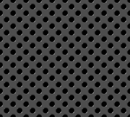 Vector illustration of Metal grid seamless patternのイラスト素材