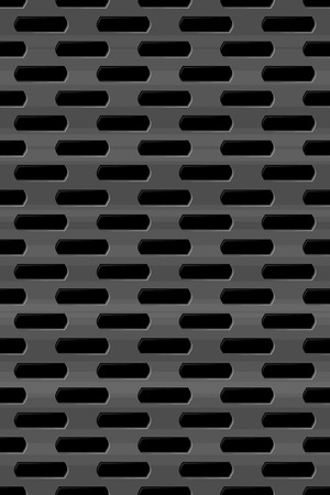 Vector illustration of Metal grid seamless patternのイラスト素材