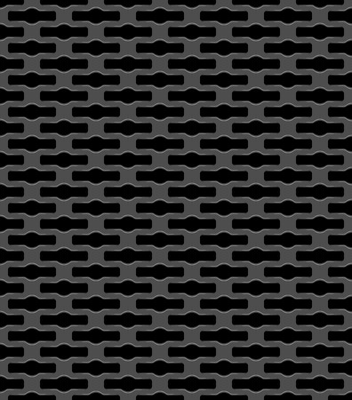 Metal grid seamless patternのイラスト素材