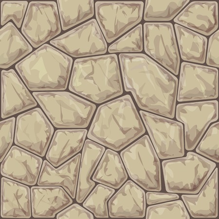 simple stone seamless patternのイラスト素材