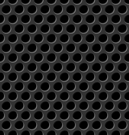 Vector illustration of Metal grid seamless patternのイラスト素材