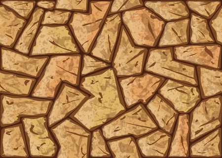 Vector illustration of simple stone seamless patternのイラスト素材