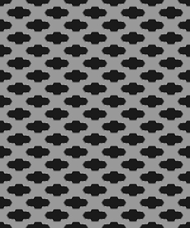Vector illustration of Metal grid seamless patternのイラスト素材
