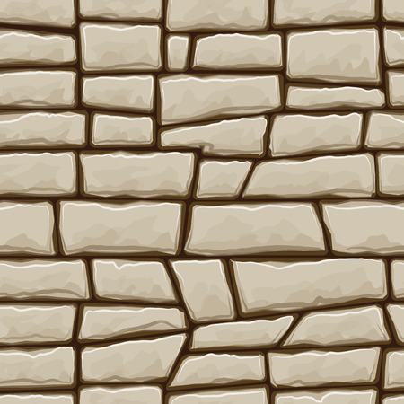 simple brown stone seamless pattern. Vector illustrationのイラスト素材