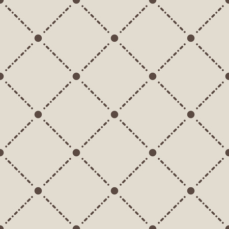 Simple brown seamless wallpaper pattern vector illustrationのイラスト素材