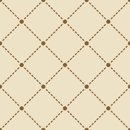 Simple brown seamless wallpaper pattern vector illustrationのイラスト素材