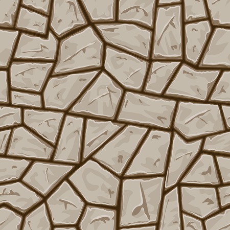 simple brown stone seamless pattern. のイラスト素材