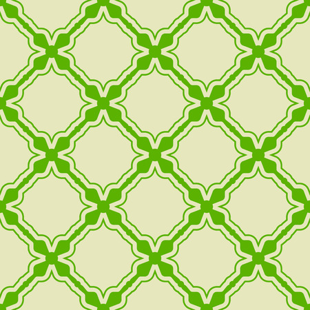 Simple green seamless wallpaper pattern vector illustrationのイラスト素材