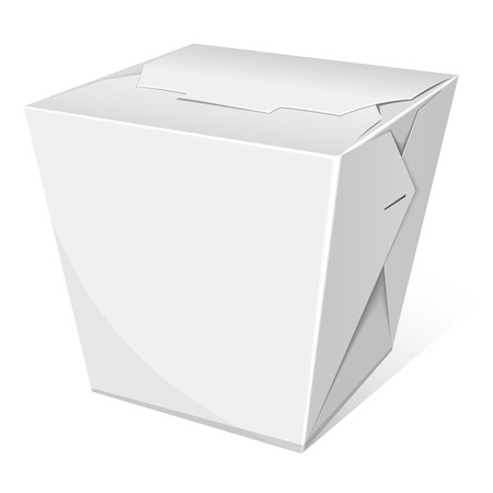 Noodle box. Take away food. Vector illustrationのイラスト素材