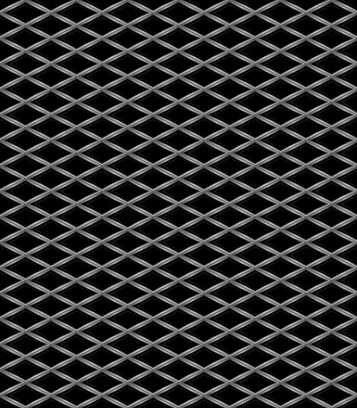 Vector illustration of Metal grid seamless patternのイラスト素材