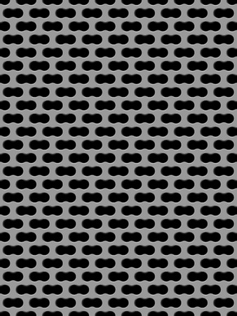 Vector illustration of Metal grid seamless patternのイラスト素材