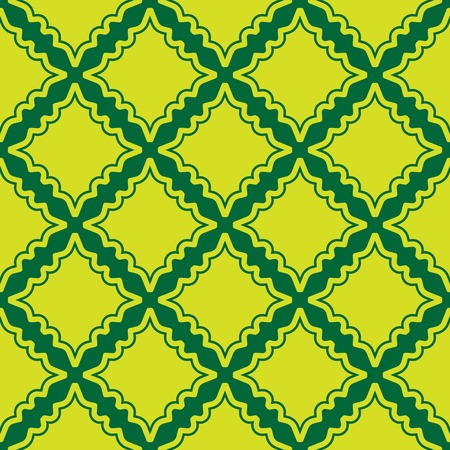 Simple green seamless wallpaper pattern vector illustrationのイラスト素材