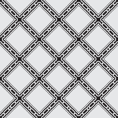 Simple black seamless wallpaper pattern vector illustrationのイラスト素材