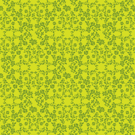 Simple green seamless wallpaper pattern vector illustrationのイラスト素材