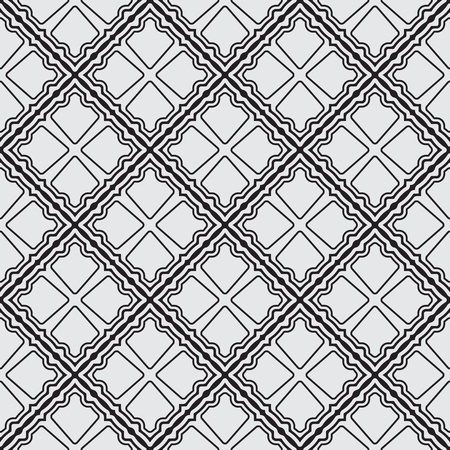 Simple black seamless wallpaper pattern vector illustrationのイラスト素材