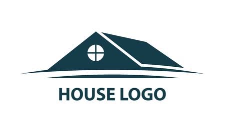 House logo illustrationのイラスト素材