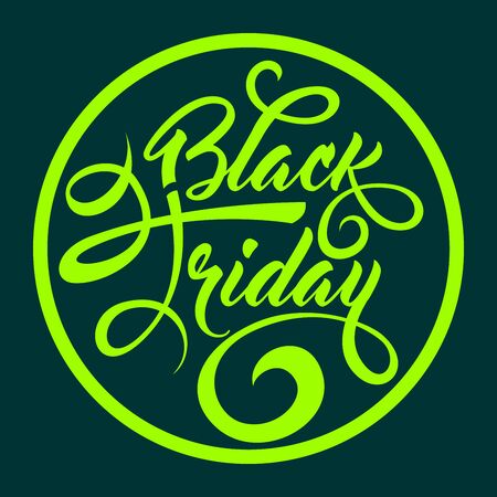 Black Friday iconのイラスト素材