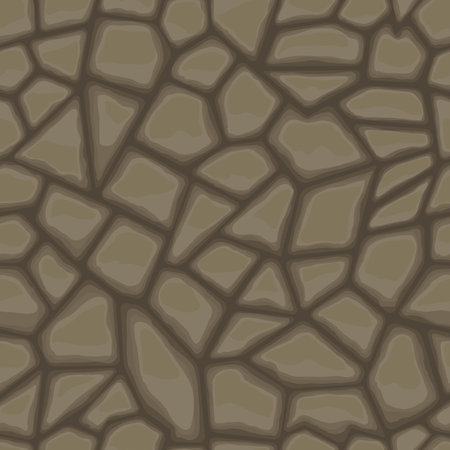 Seamless texture of stonewallのイラスト素材