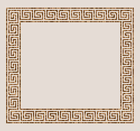 Rectangle frame with seamless borderのイラスト素材