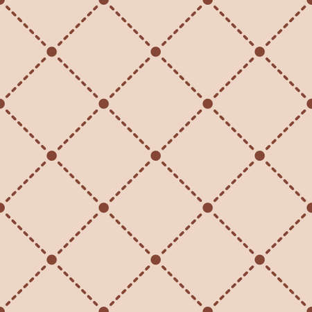 Brown seamless patternのイラスト素材