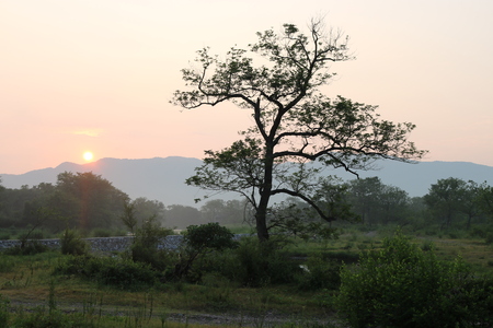 Lijiang sunset viewの写真素材