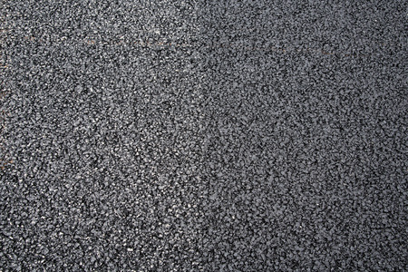 Close view on the new asphalt roadの写真素材