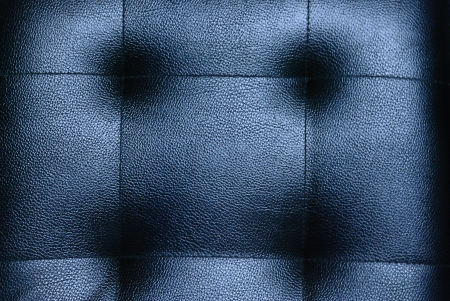 Sofa texture - Black leather - Leather furniture detailの写真素材