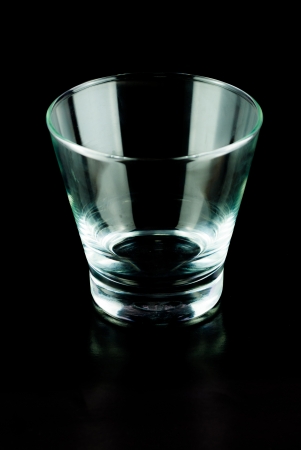 Empty glasses for whiskeyの写真素材