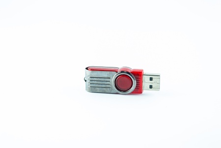 Usb flash memory isolated on the white background - Handy drive - Thumb drive - Portable flash usb drive - usb stickの写真素材