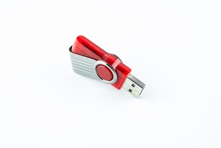Usb flash memory isolated on the white background - Handy drive - Thumb drive - Portable flash usb drive - usb stickの写真素材