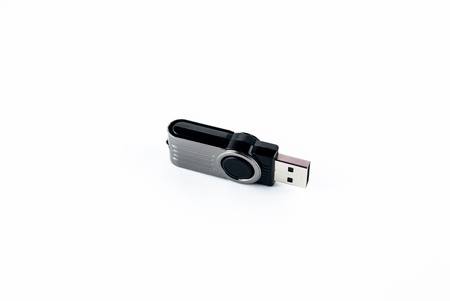 Usb flash memory isolated on the white background - Handy drive - Thumb drive - Portable flash usb drive - usb stickの写真素材