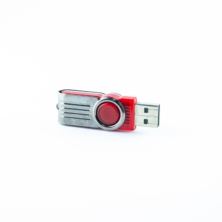 Usb flash memory isolated on the white background - Handy drive - Thumb drive - Portable flash usb drive - usb stickの写真素材