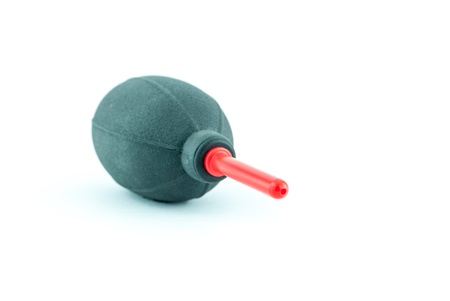 Silicone blower for camera and lensesの写真素材