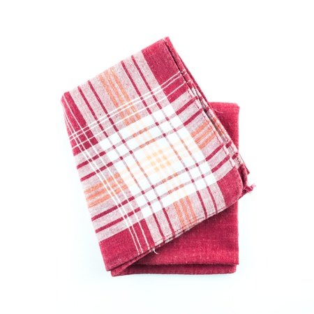 Handkerchief isolated on the white backgroundの写真素材