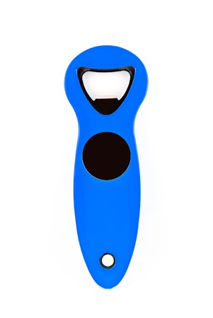 Bottle opener isolated on white backgroundの写真素材
