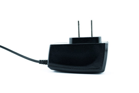 Charger for a mobile gadget isolated on a white background