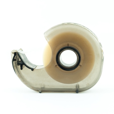 Tape Holder on white backgroundの写真素材