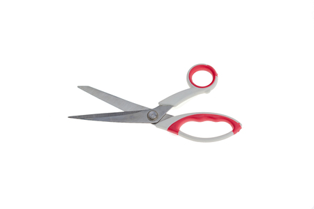 Scissors isolated on white backgroundの写真素材