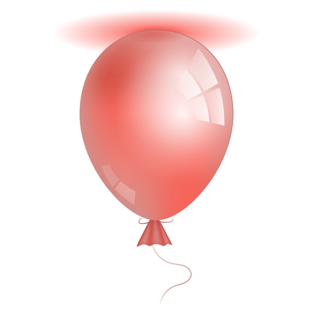 Vector 3d realistic balloon.のイラスト素材