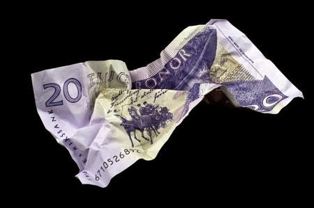 swedish money の写真素材
