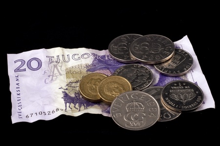 swedish money の写真素材