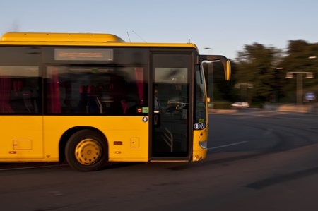 public transport bussesの写真素材