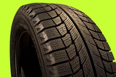 Winter tires close up の写真素材