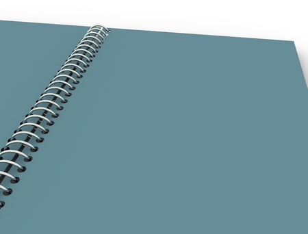 Blank notepadの写真素材