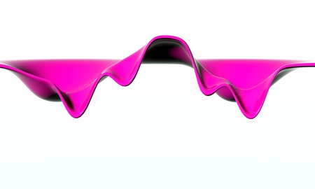 pink paint splash isolated on white backgroundの写真素材
