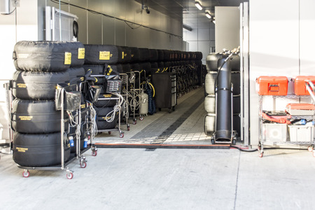 Sochi, Russia -9 November 2014 : Formula One, Russian Grand Prix, "Sochiautodrom", 16 stage.のeditorial素材