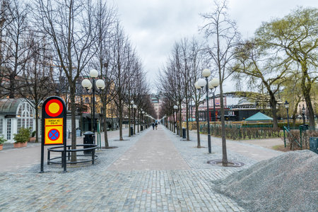 Kungstradgarden, a park in central Stockholm, Sweden. It is colloquially known as Kungsan.