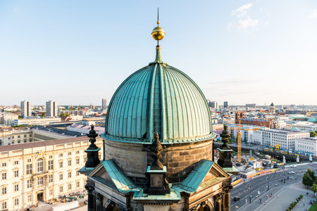Green Dome of Berlin Cathedral, the common name for the Evangelical Supreme Parish and Collegiate...