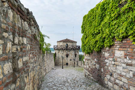 Kalemegdan fortress in Belgrade, the most popular tourism destination in Serbiaのeditorial素材