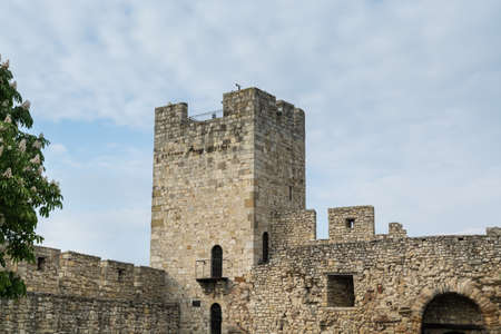 Kalemegdan fortress in Belgrade, the most popular tourism destination in Serbiaのeditorial素材